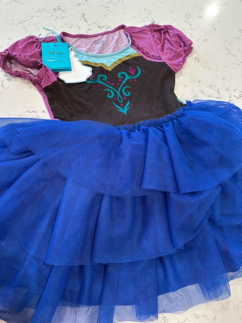Posh Peanut dress Disney Anna Tulle Dress - Purple & Blue